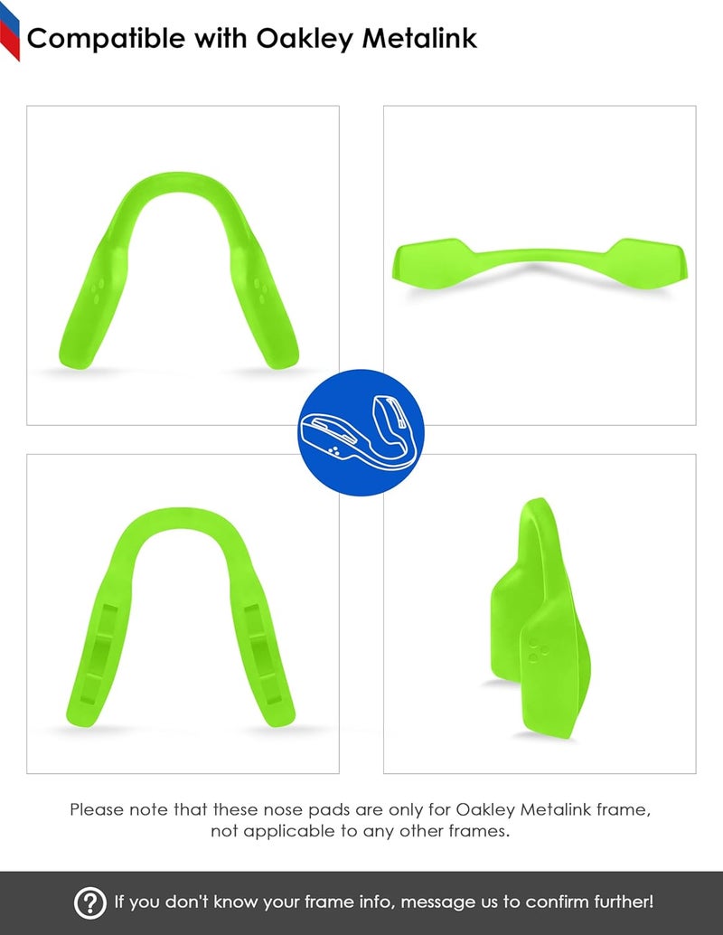 BLAZERBUCK Replacement Nose Piece Nose Pads for Oakley Metalink OX8153 Eyeglasses - Image 5
